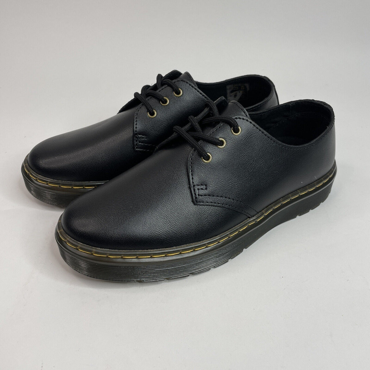 Dr. Martens Zavala Lo Oxford Black Leather Women’s Size 8 Men’s Size 7 - LA004