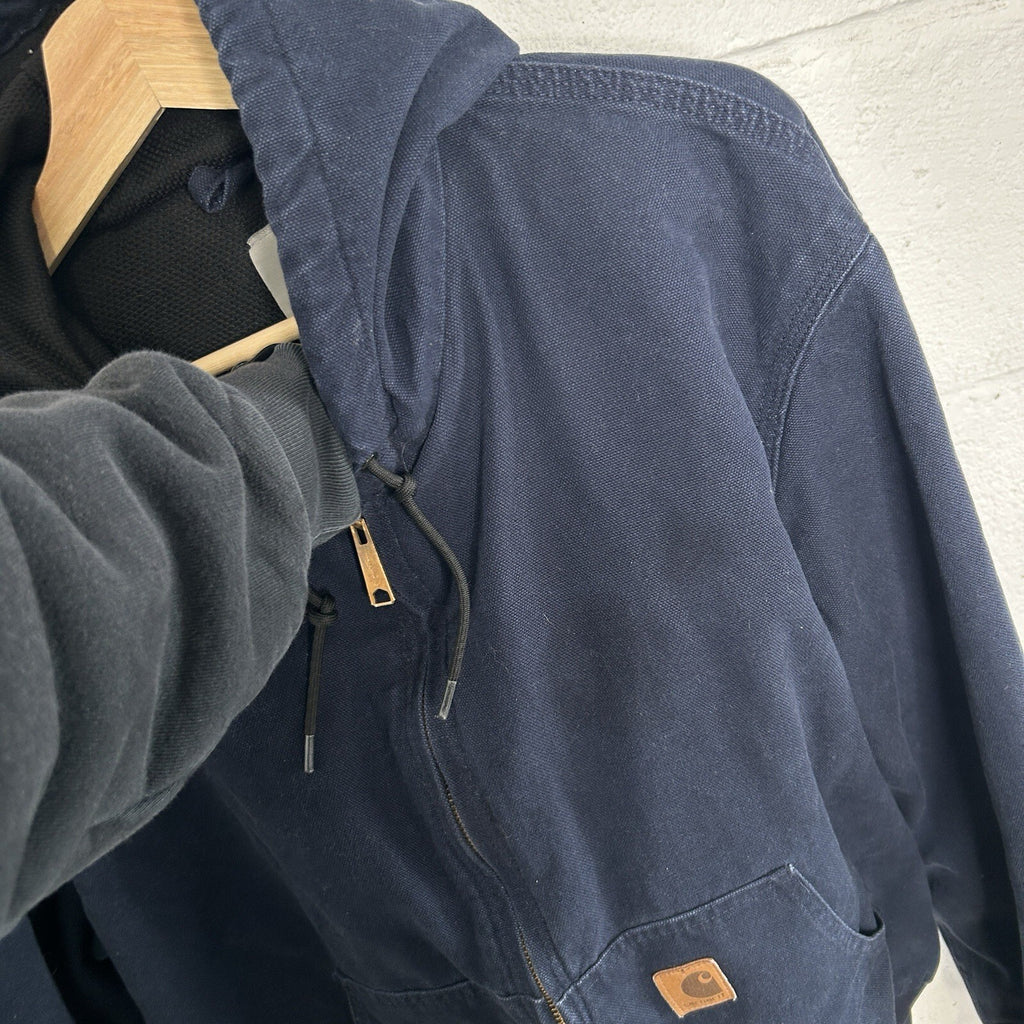Vintage Carhartt Thermal-Lined Active Jacket “Dark Navy” J211 DNY Men’s Large