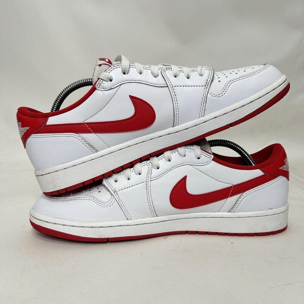 Nike Air Jordan 1 Retro Low OG “University Red White” CZ0790-161 Men's 12 Worn