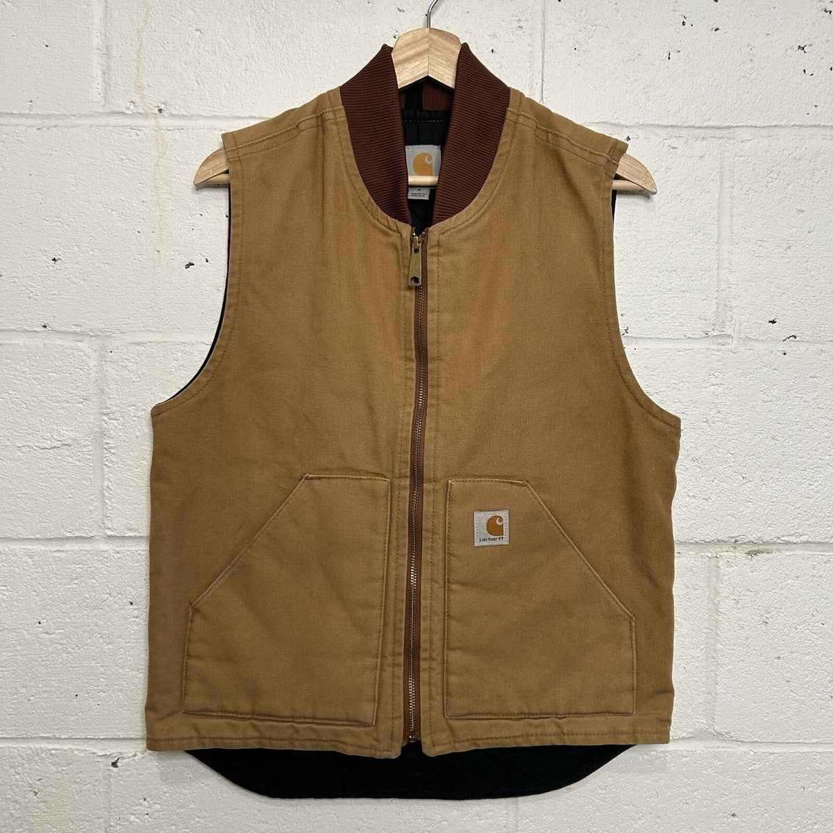 Y2K Carhartt Quilted Artic Vest “Brown” V01 BRN Men’s Small