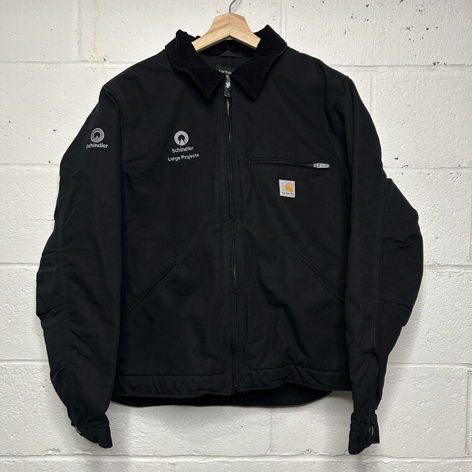 Carhartt Detroit Blanket-Lined Jacket “Black”
