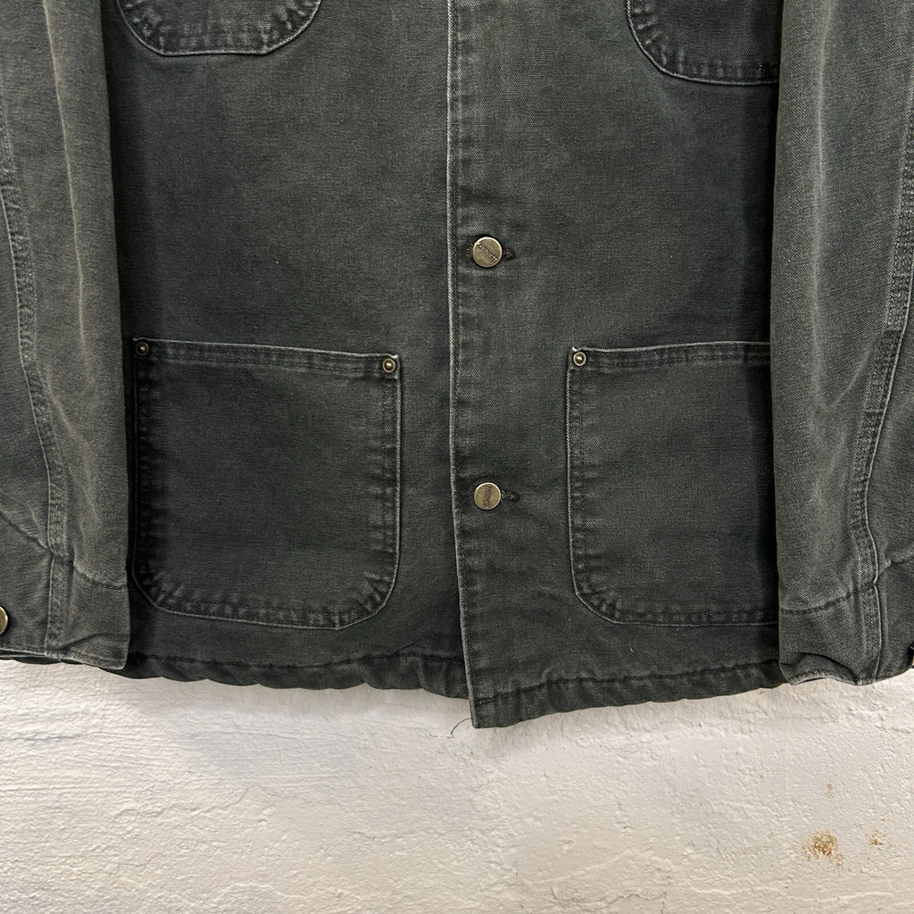 Vintage Carhartt Blanket-Lined Chore Coat “Moss Green” C02 MOS Men’s Large