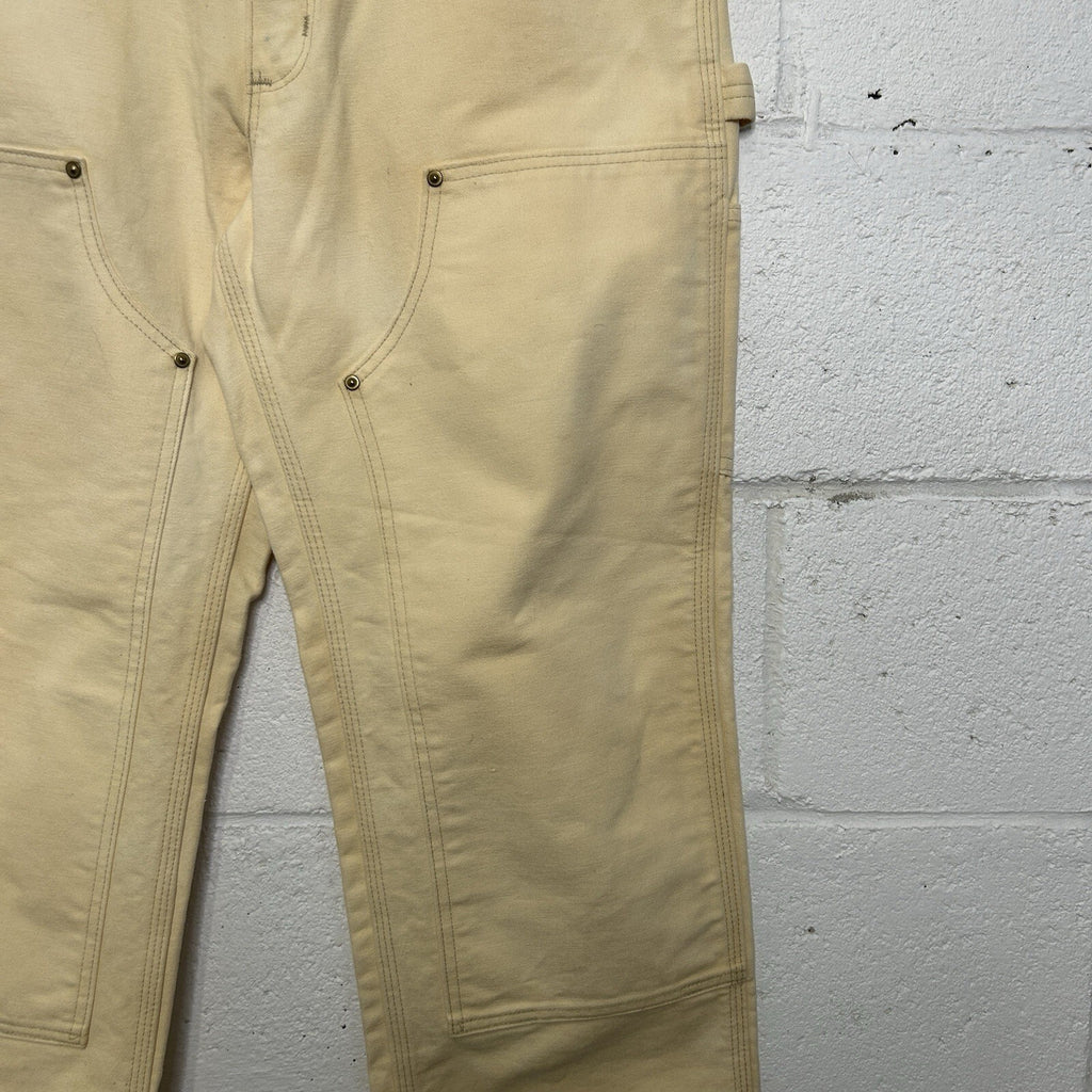 Vintage Carhartt Canvas DoubleKnee Pants “Banana”