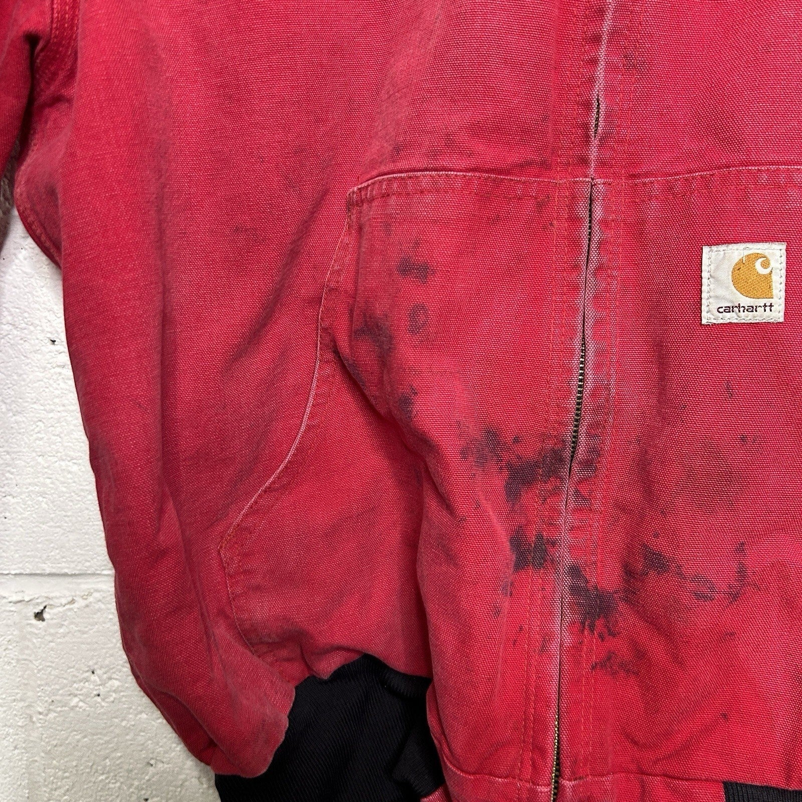 Vintage Carhartt Thermal-Lined Active Jacket “Red” J131 RED