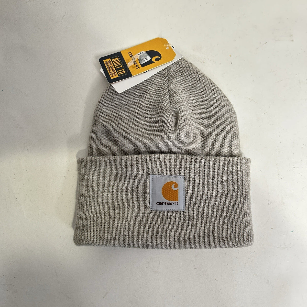 Carhartt Knit Cuffed Beanie “Beige Heather” One Size Fits All New