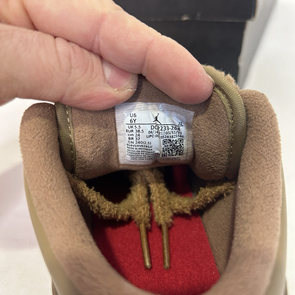 Nike Air Jordan 1 Low Utility GS “Teddy Bear” 2021  DO2233-264 6Y/Women’s 7.5