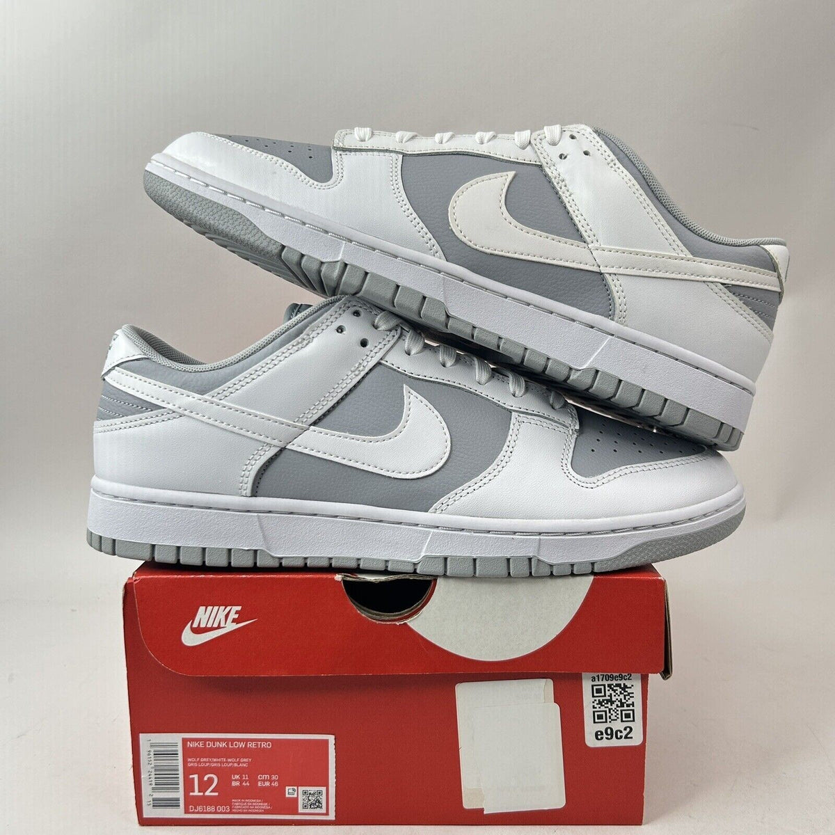 Nike Shoes Dunk Low Retro “White Neutral Grey” 2024