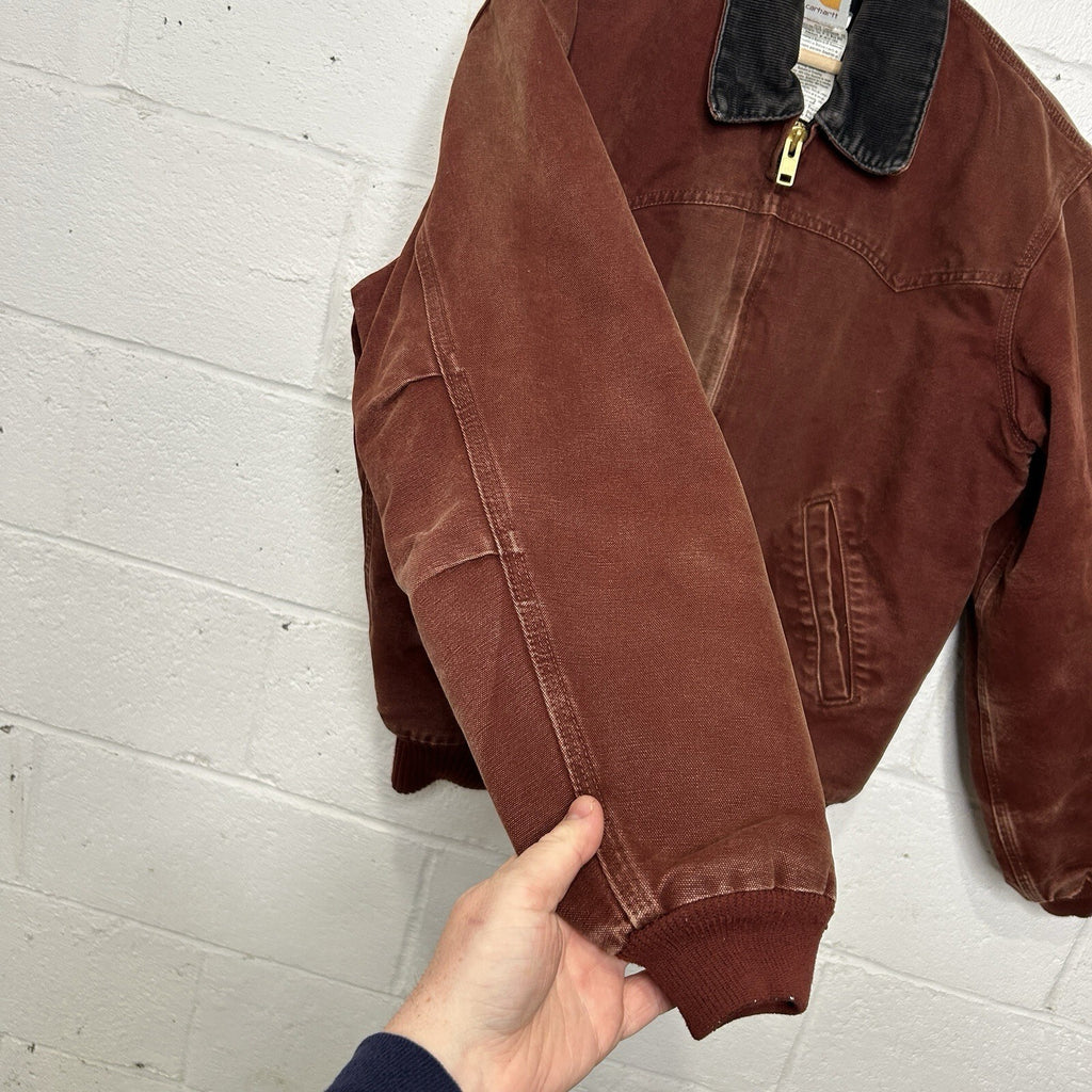 Vintage Carhartt Quilted Santa Fe Jacket “Clay Red” J14 CLY Men’s Medium