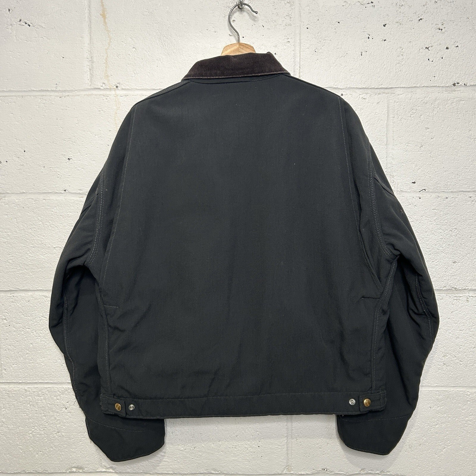 Vintage Carhartt Blanket-Lined Detroit Jacket “Charcoal” J128 CHR Men’s X-Large