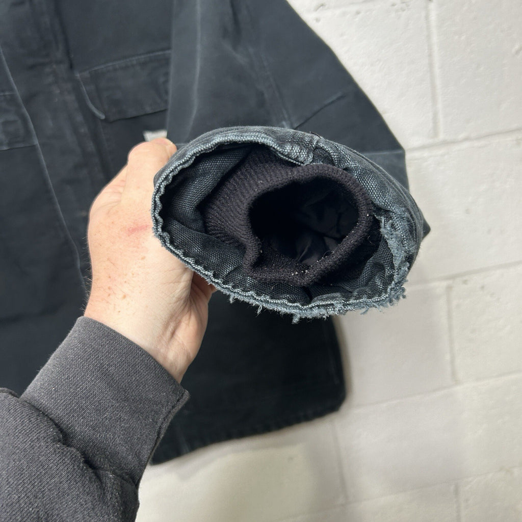 Vintage Carhartt Quilted Artic Jacket “Black” C03 BLK Men’s 42/Large Worn