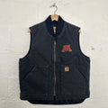 Vintage Carhartt Quilted Artic Vest Black “Minnesota” 101383