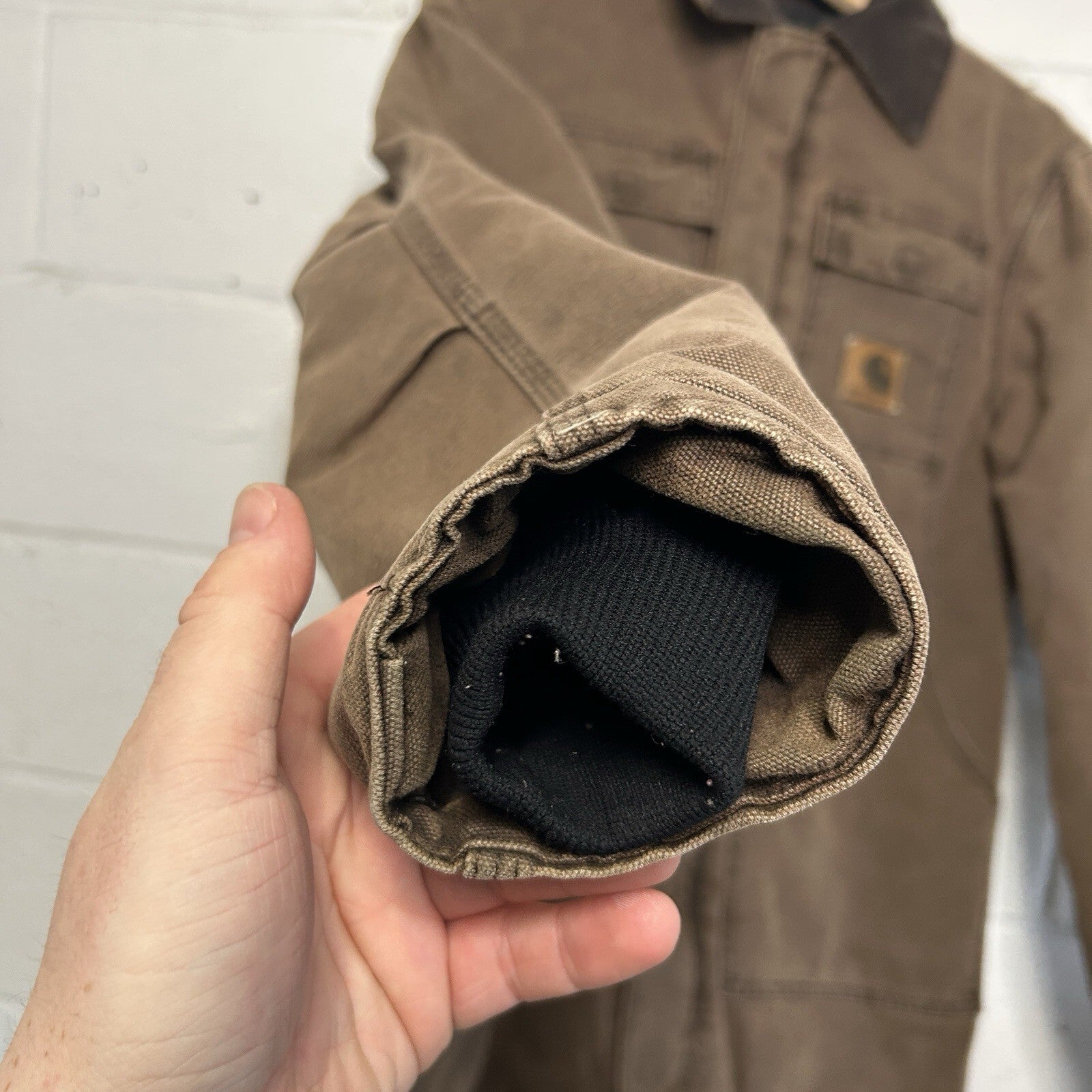 Vintage Carhartt Quilted Artic Jacket “Chestnut” C26 CHT Men’s Small