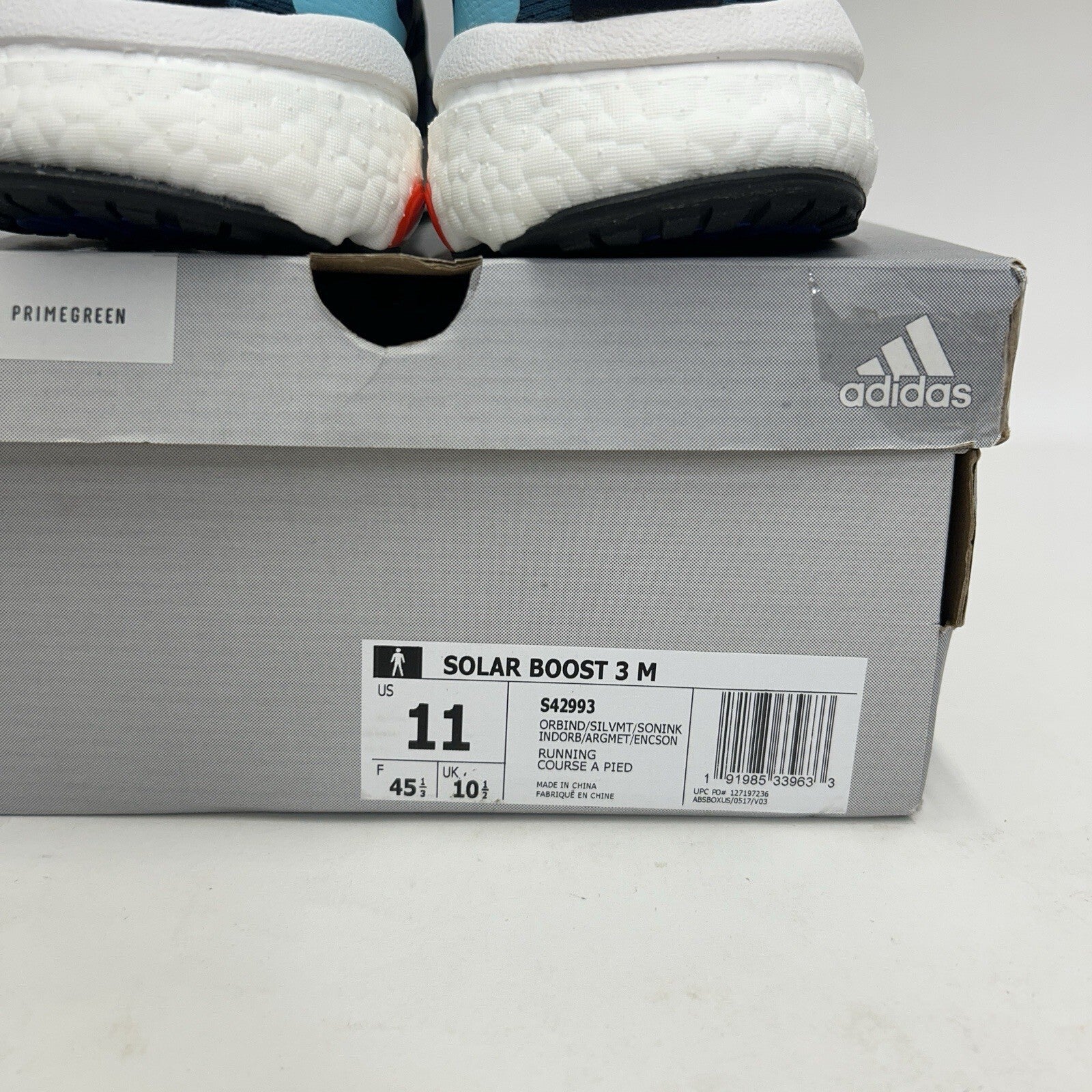 Adidas Solar Boost 3 “Orbit indigo Silver Ink Blue” S42993 Men’s 11 New