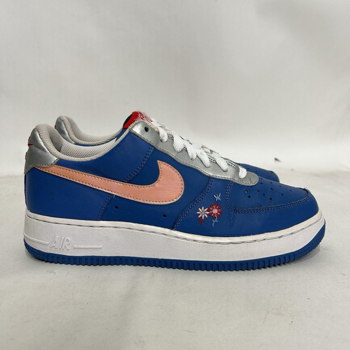 Nike Air Force 1 Low GS “Floral/Blue Pink”