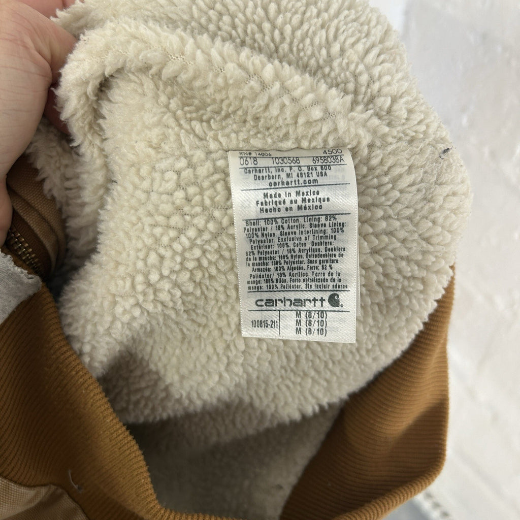 Carhartt Sherpa-Lined Wildwood Jacket “Brown” 100815-211 Women’s Medium