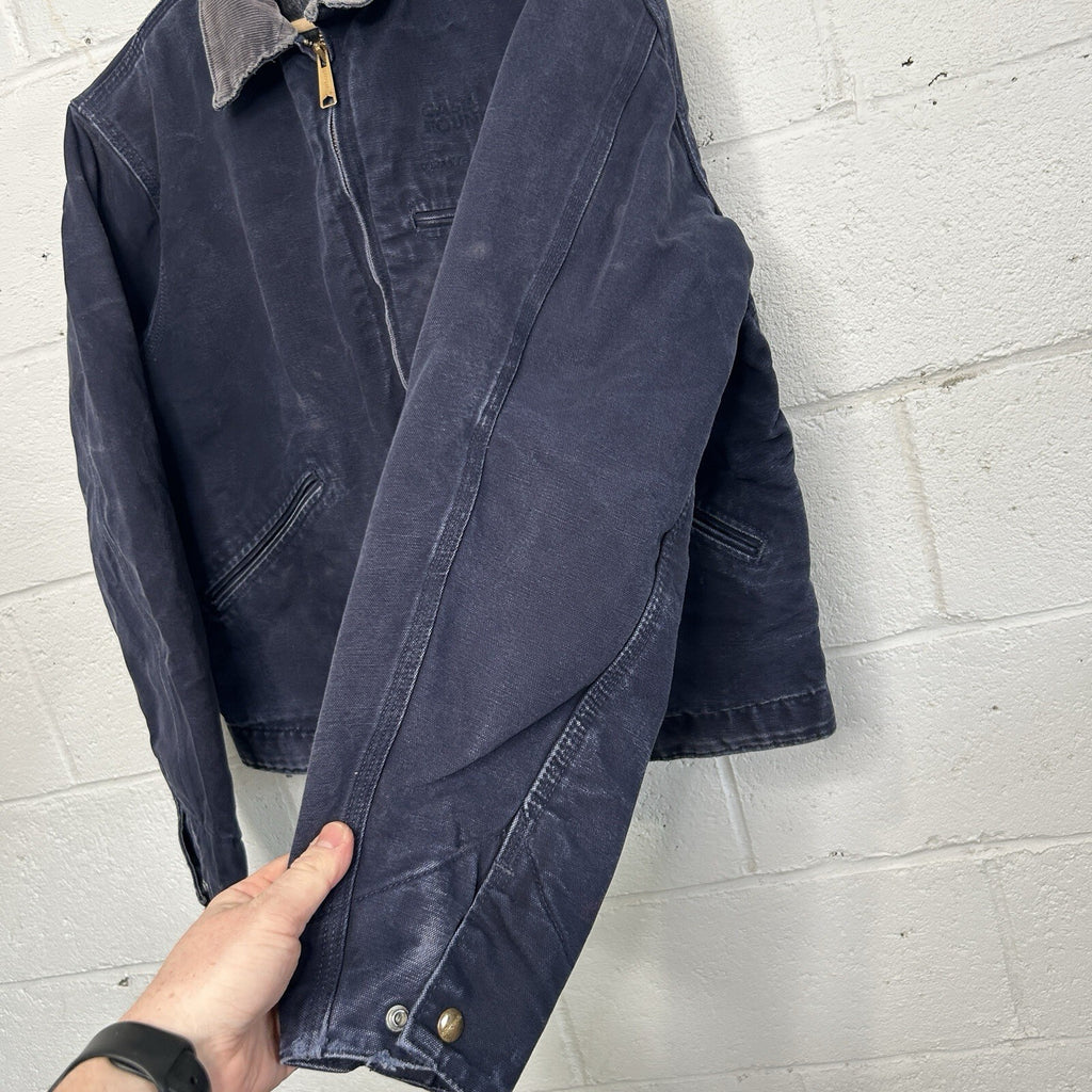 Vintage Carhartt Blanket-Lined Detroit Jacket “Dark Navy” J01 DNY Men’s 42/Large