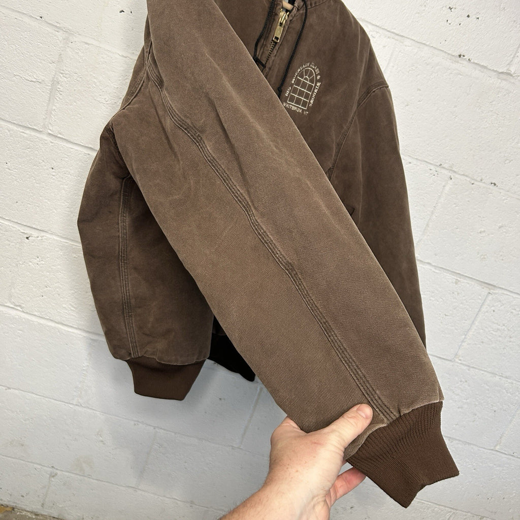 Vintage Carhartt Quilted Hooded Active Jacket “Chestnut” J68 CHT Men’s X-Large