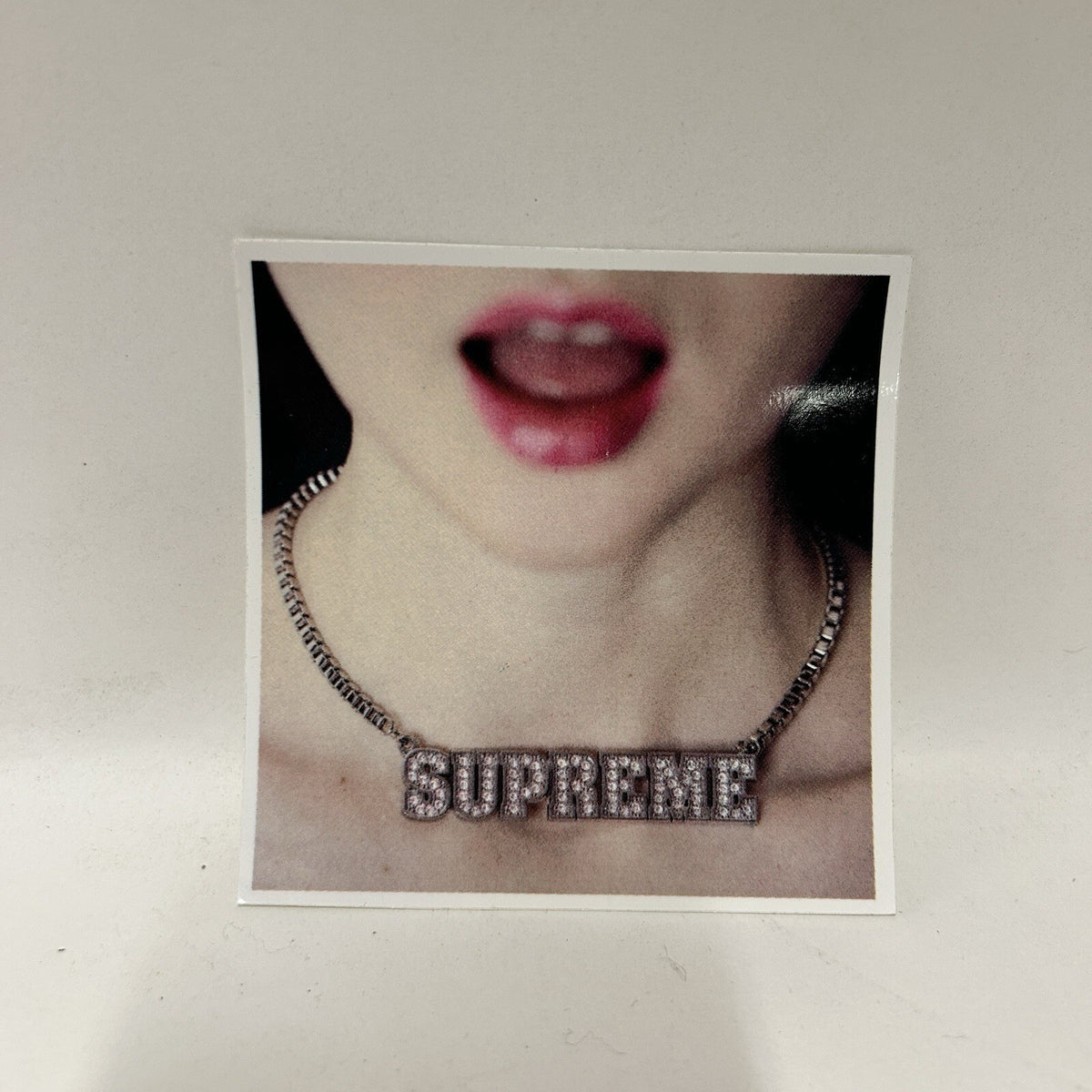 Supreme Necklace Sticker 100% Authentic S/S18