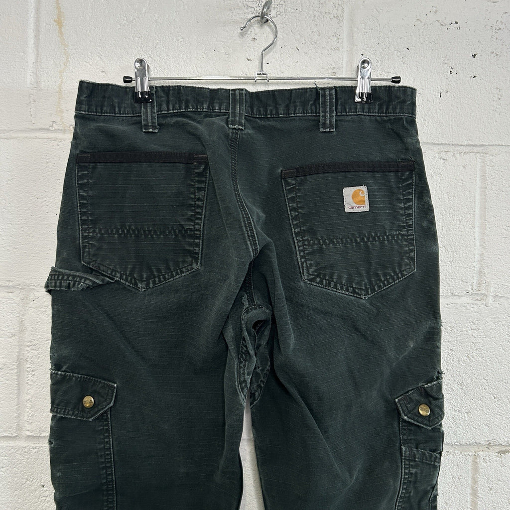 Vintage Carhartt Relaxed Fit Utility Cargo Pants “Black” B342 BLK Men’s 34x28.50