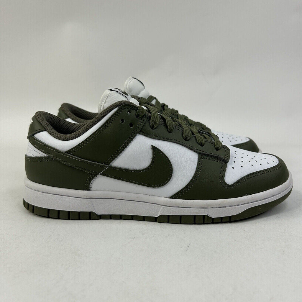 Nike Shoes Dunk Low WMNS “Medium Olive/Green White” 2024