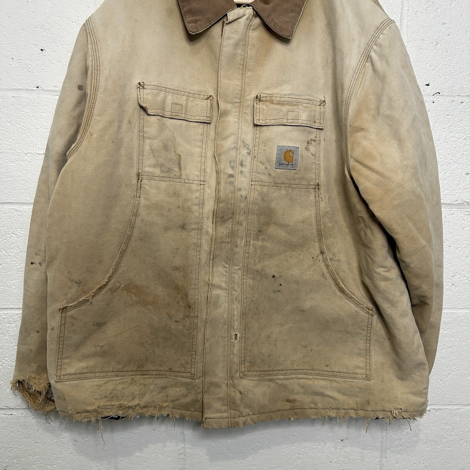 Vintage Carhartt Quilted Artic Jacket “Brown” CQ186 Men’s X-Large