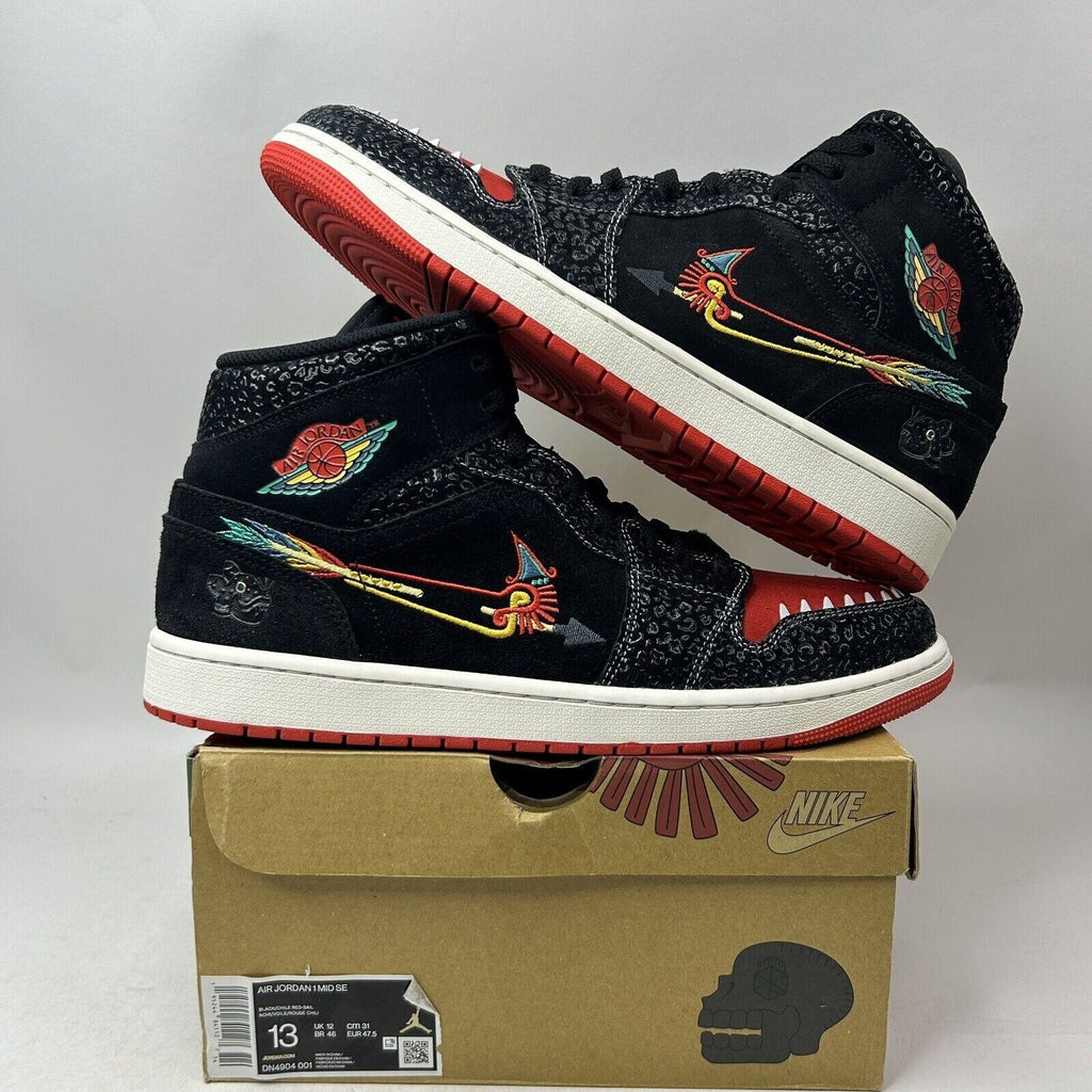 Nike Shoes Air Jordan 1 Retro Mid SE “Siempre Familia” DN4904-001 Men’s 13 Worn