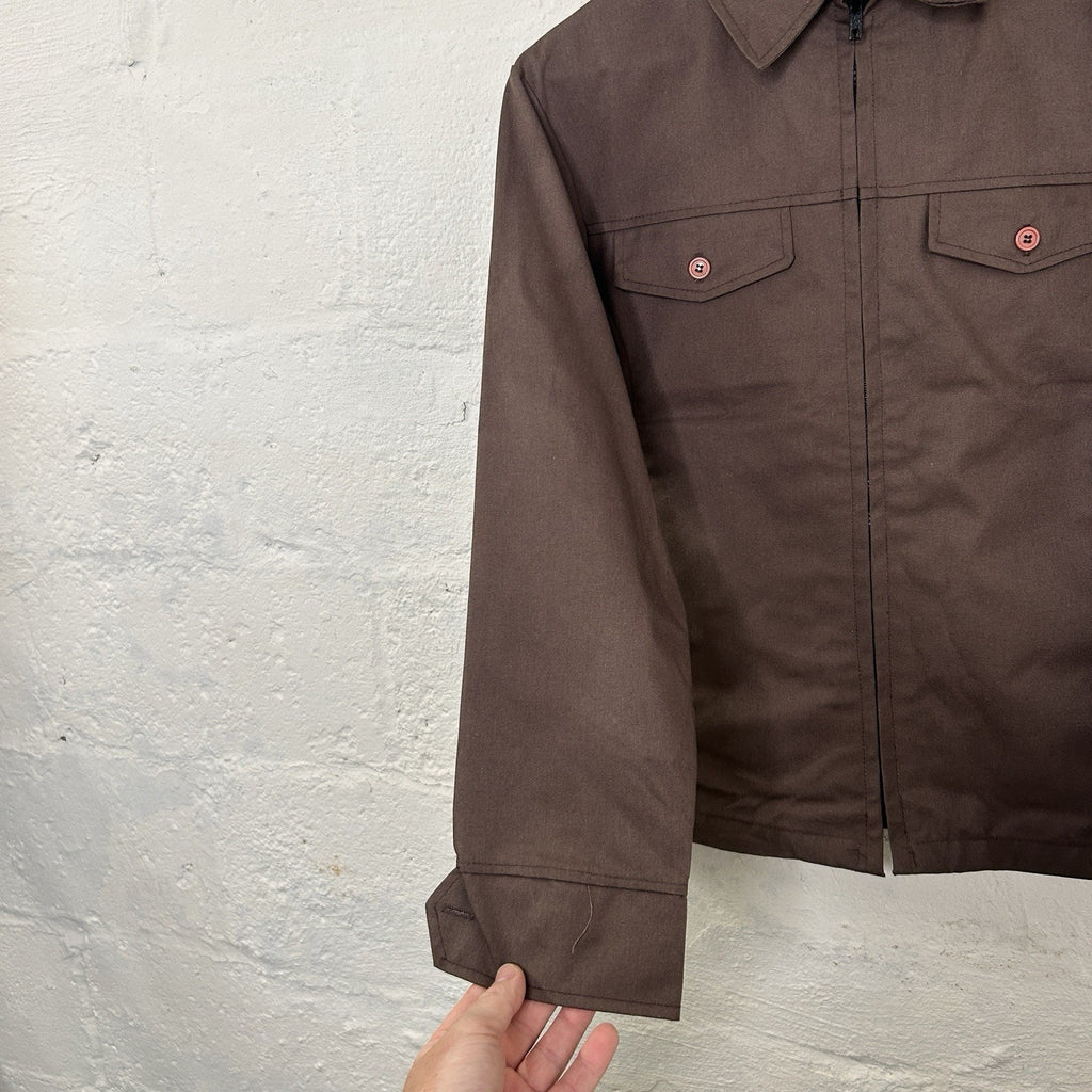 True Vintage 1960's Mardac Twill Work Jacket “Brown”