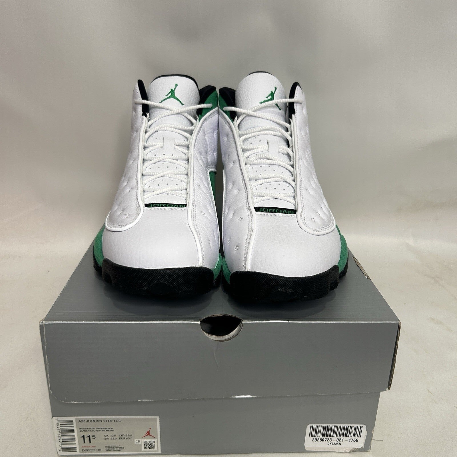 Nike Air Jordan 13 Retro OG “White Lucky Green” DB6537-113 Men’s 11.5 New