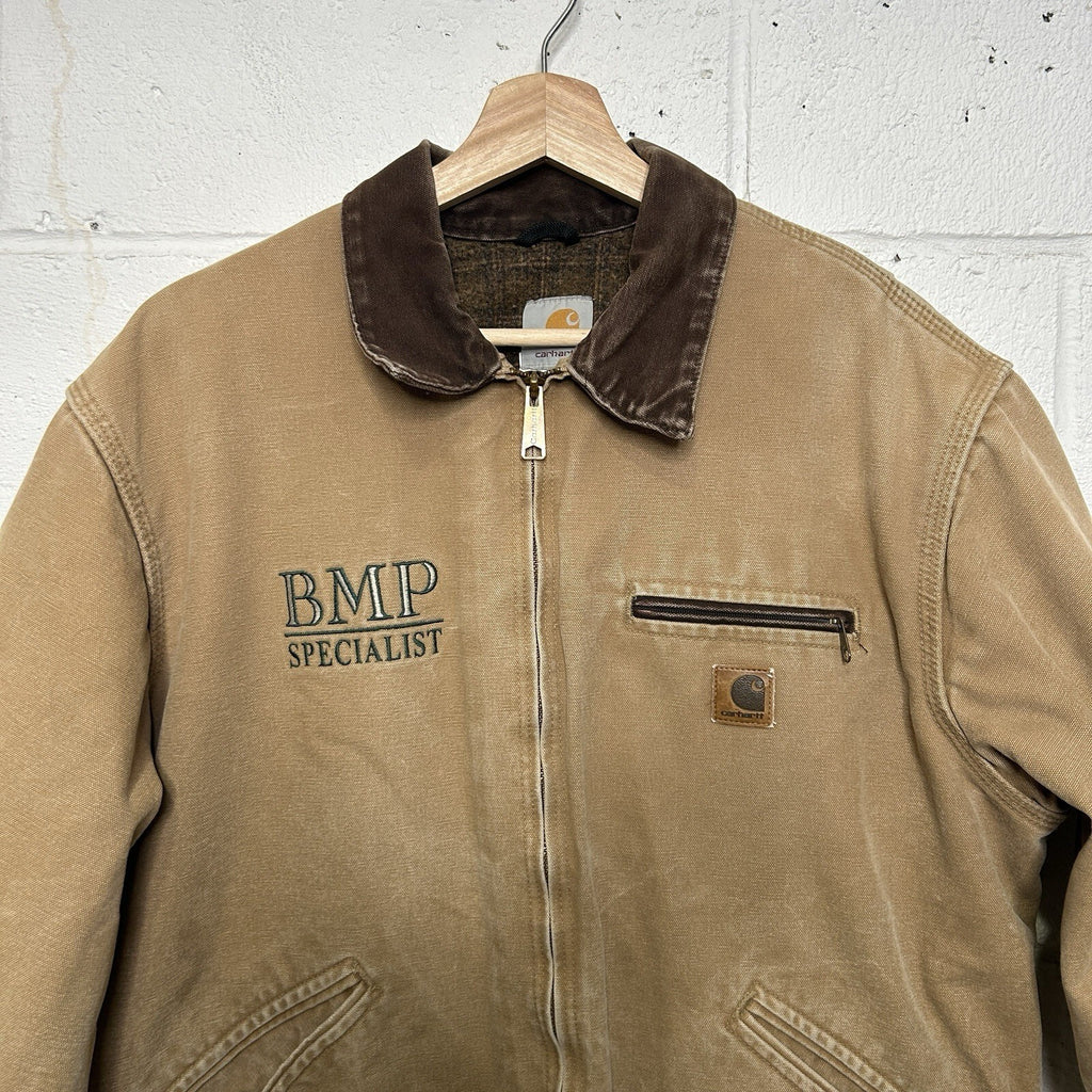 Vintage Carhartt Blanket-Lined Detroit Jacket “Camel” J97 CML Men’s Large