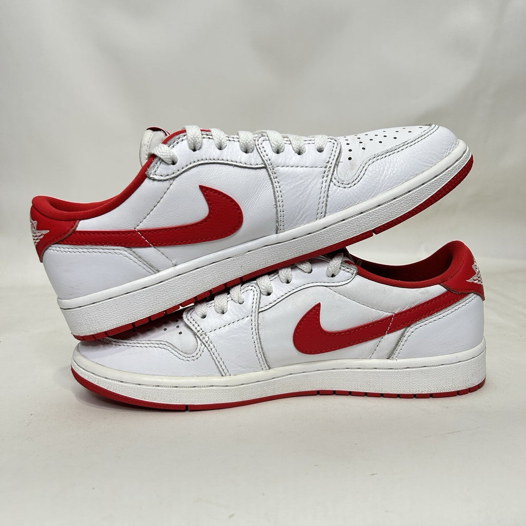 Nike Air Jordan 1 Retro Low OG “University Red White” CZ0790-161 Men's 8.5 Worn