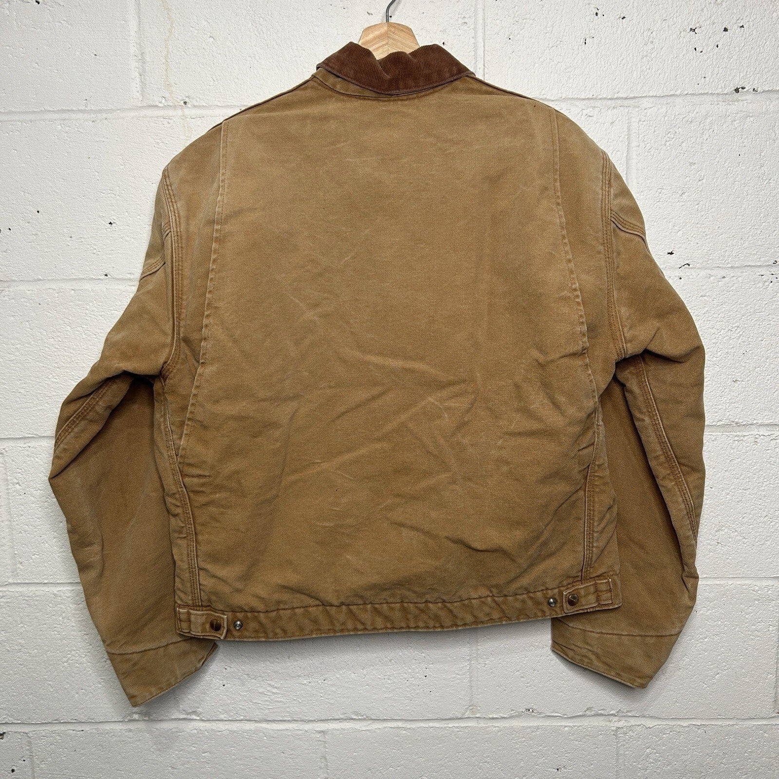 Vintage Carhartt Blanket-Lined Detroit Jacket “Brown Wheat”