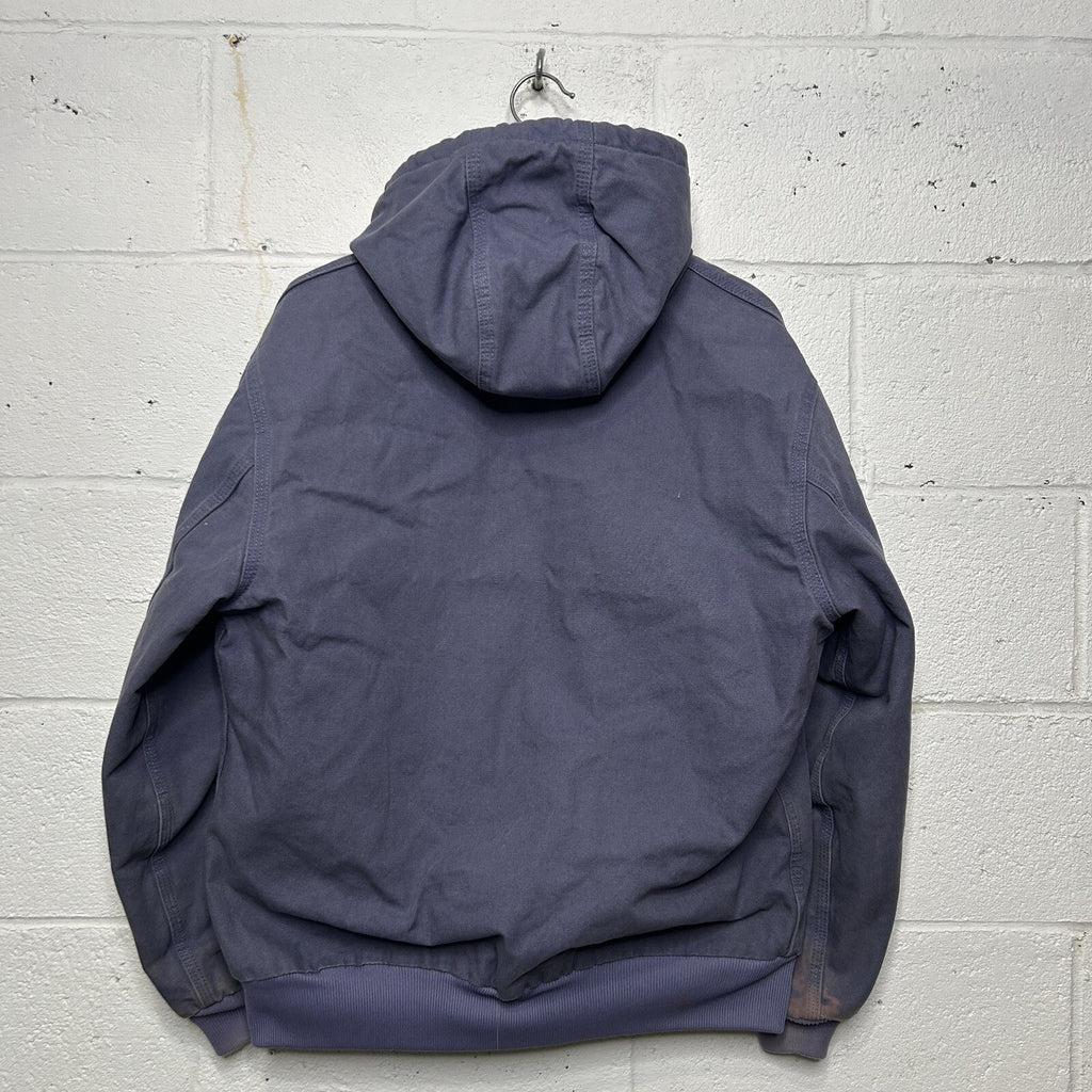Carhartt Quilt-Lined Hooded Active Jacket “Periwinkle” 100057-430 Women’s Large
