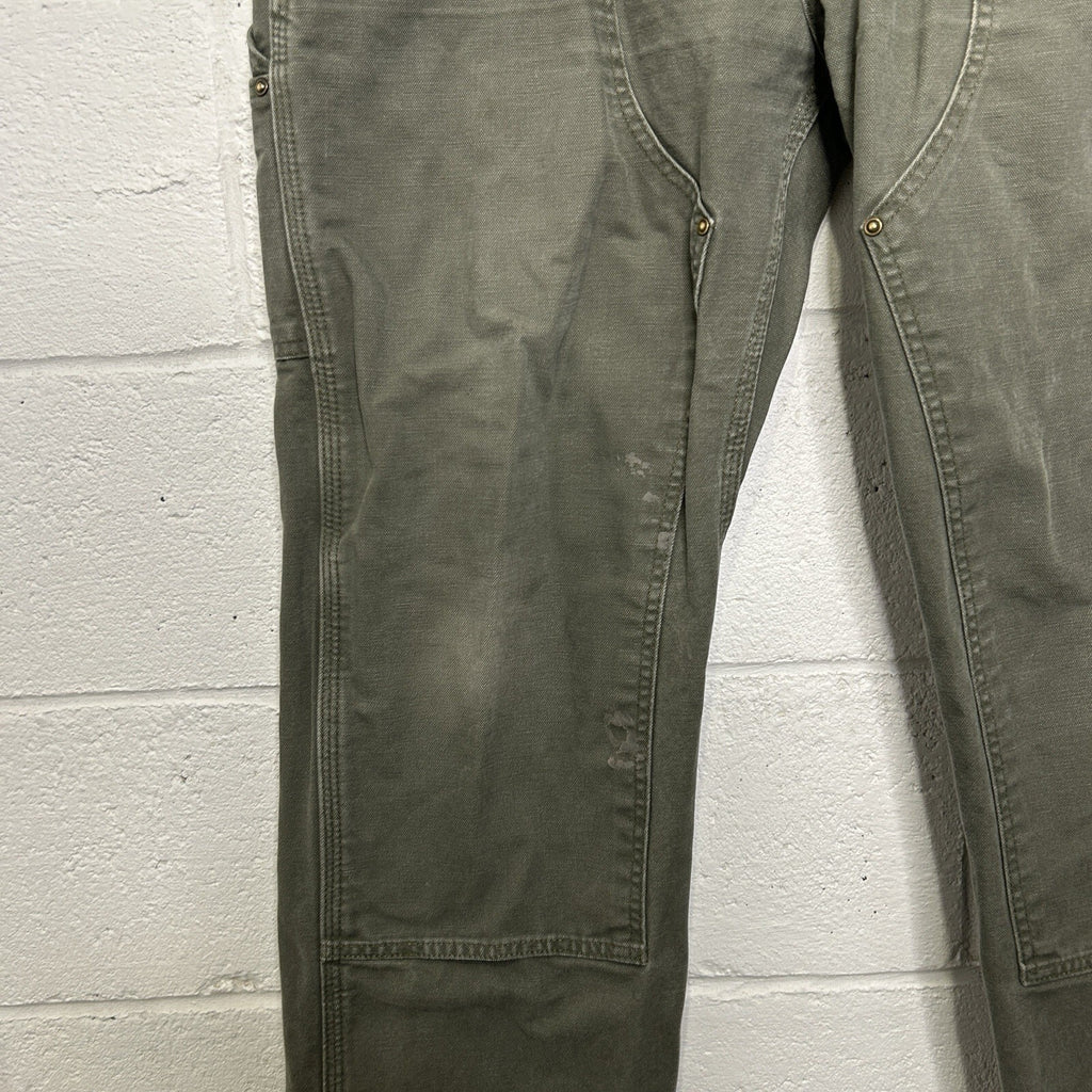 Vintage Carhartt DoubleKnee Dungaree Carpenter Pants “Moss”