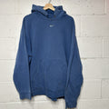 Vintage 90s Nike White Tag Center Swoosh Hoodie “Royal Blue” 2024