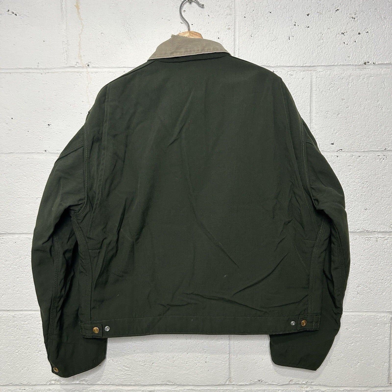 Vintage Carhartt Blanket-Lined Detroit Jacket “Olive Green” J129 OLV Men’s XL