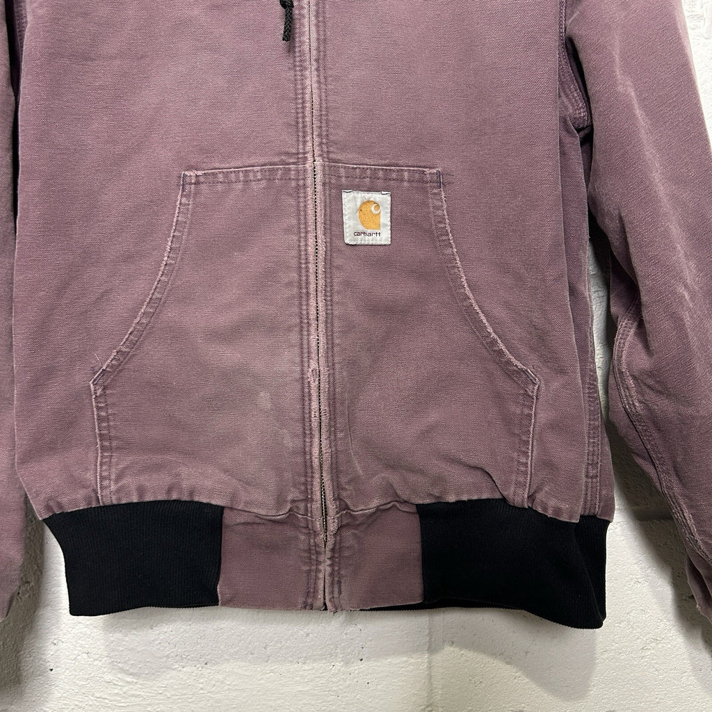 Vintage Carhartt Thermal-Lined Hooded Active Jacket “Damson” JR457 Men’s Large