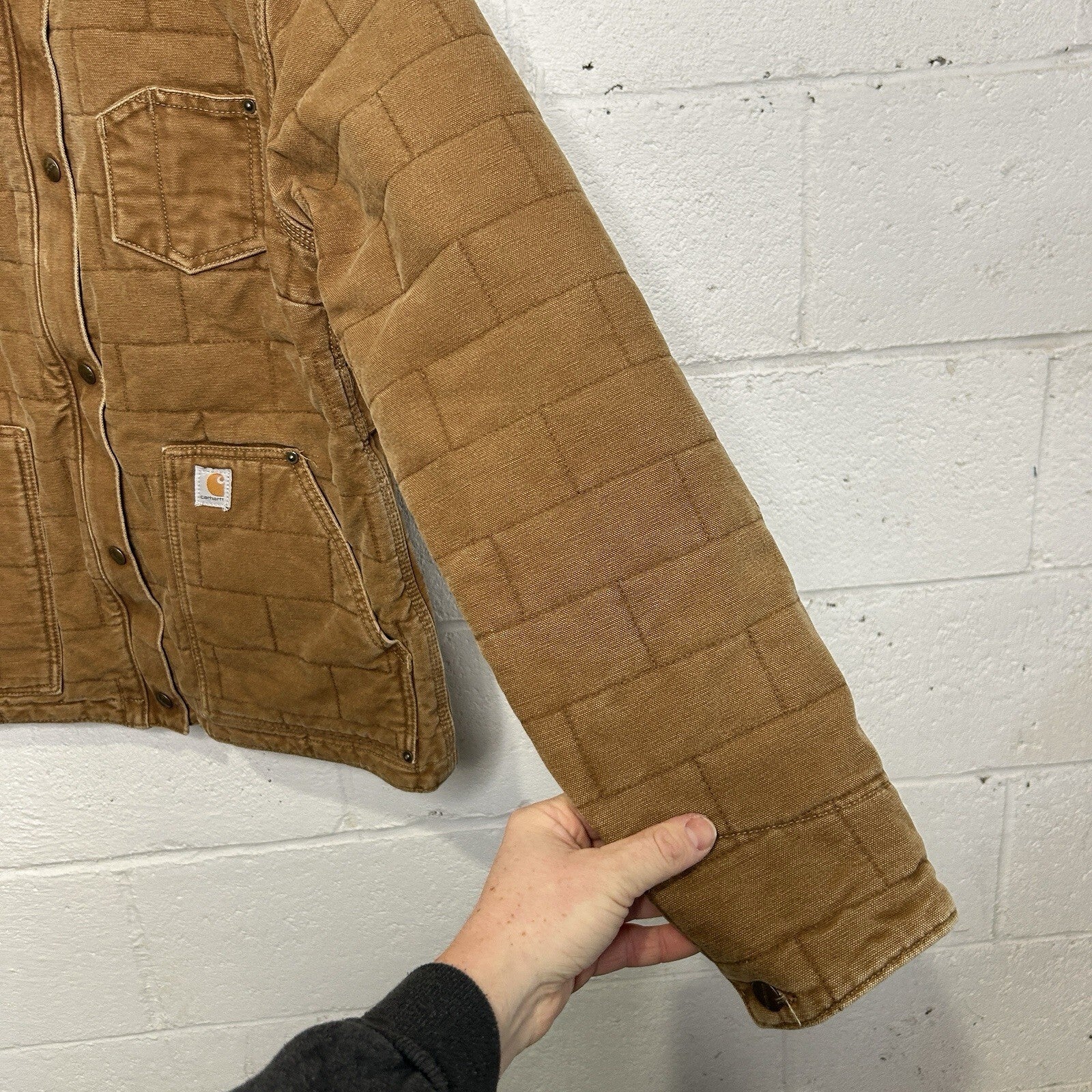 Carhartt Sandstone Sherpa-Lined Newhope “Brown” 101405-211 Women’s Medium