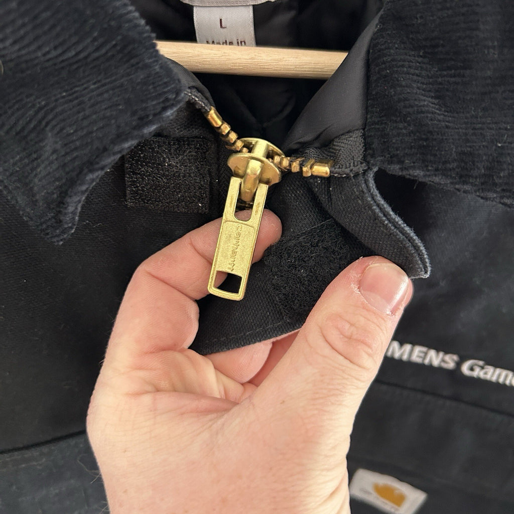 Carhartt Quilt-Lined Artic Traditional Jacket “Black” C003 BLK Men’s Large