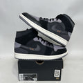 Nike Air Jordan 1 Mid Craft Inside Out “Black Cement Grey” DM9652-001 Men’s 8
