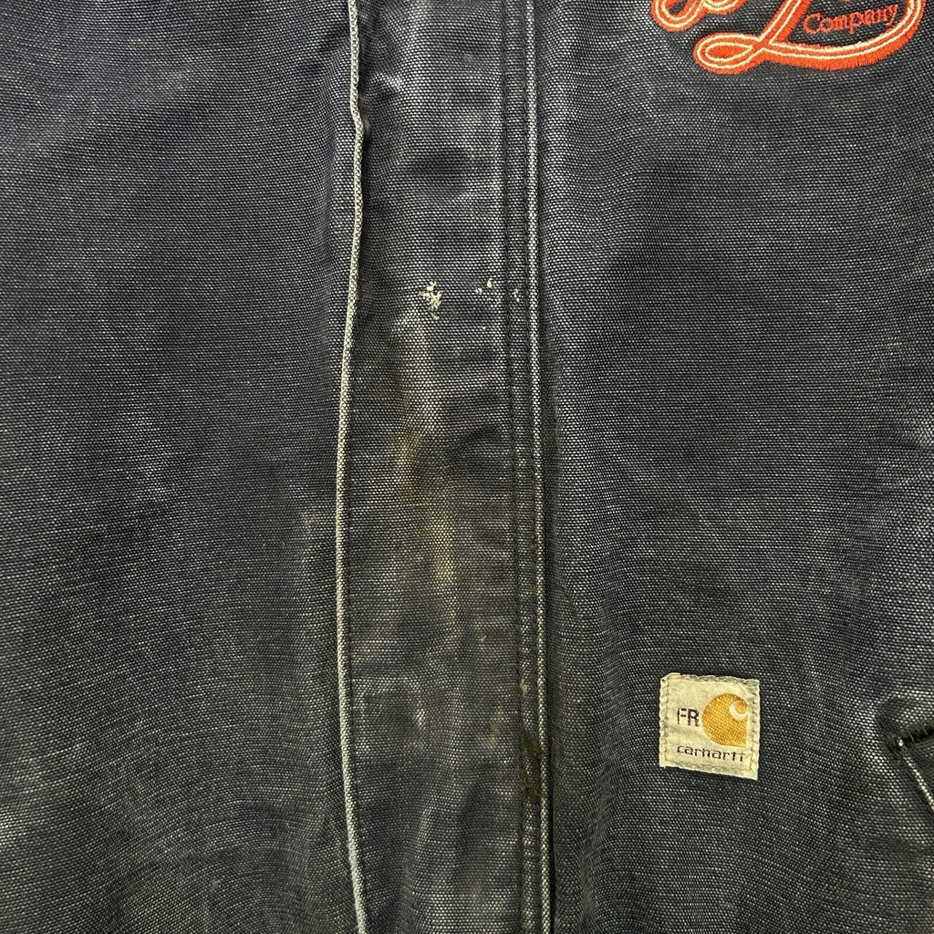Vintage Carhartt FR Quilted Santa Fe Jacket “Dark Navy”  Men’sX-Large