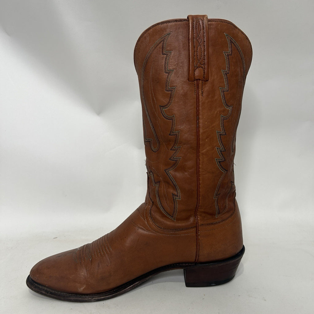 Vintage Lucchese 1883 Cowboy Boots Style 1505 Men’s 10.5D Needs Repaired