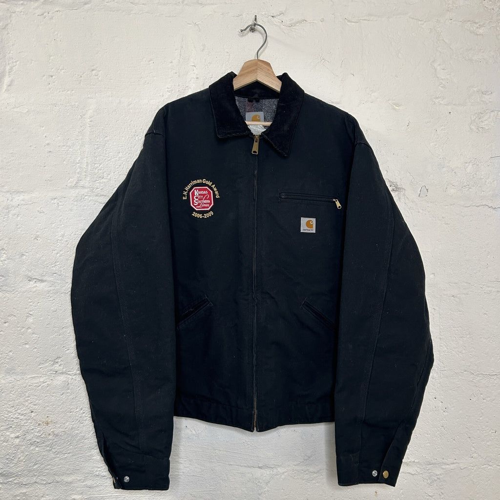 Vintage Carhartt Blanket-Lined Detroit Jacket “Black” J01 BLK Men’s X-Large