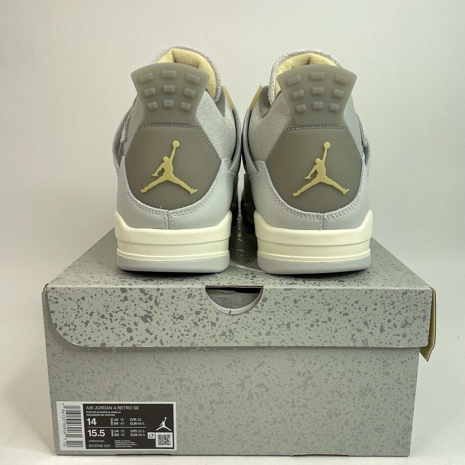 Nike Air Jordan Retro 4 “Craft Photon Dust” Men’s 14 New DV3742-021