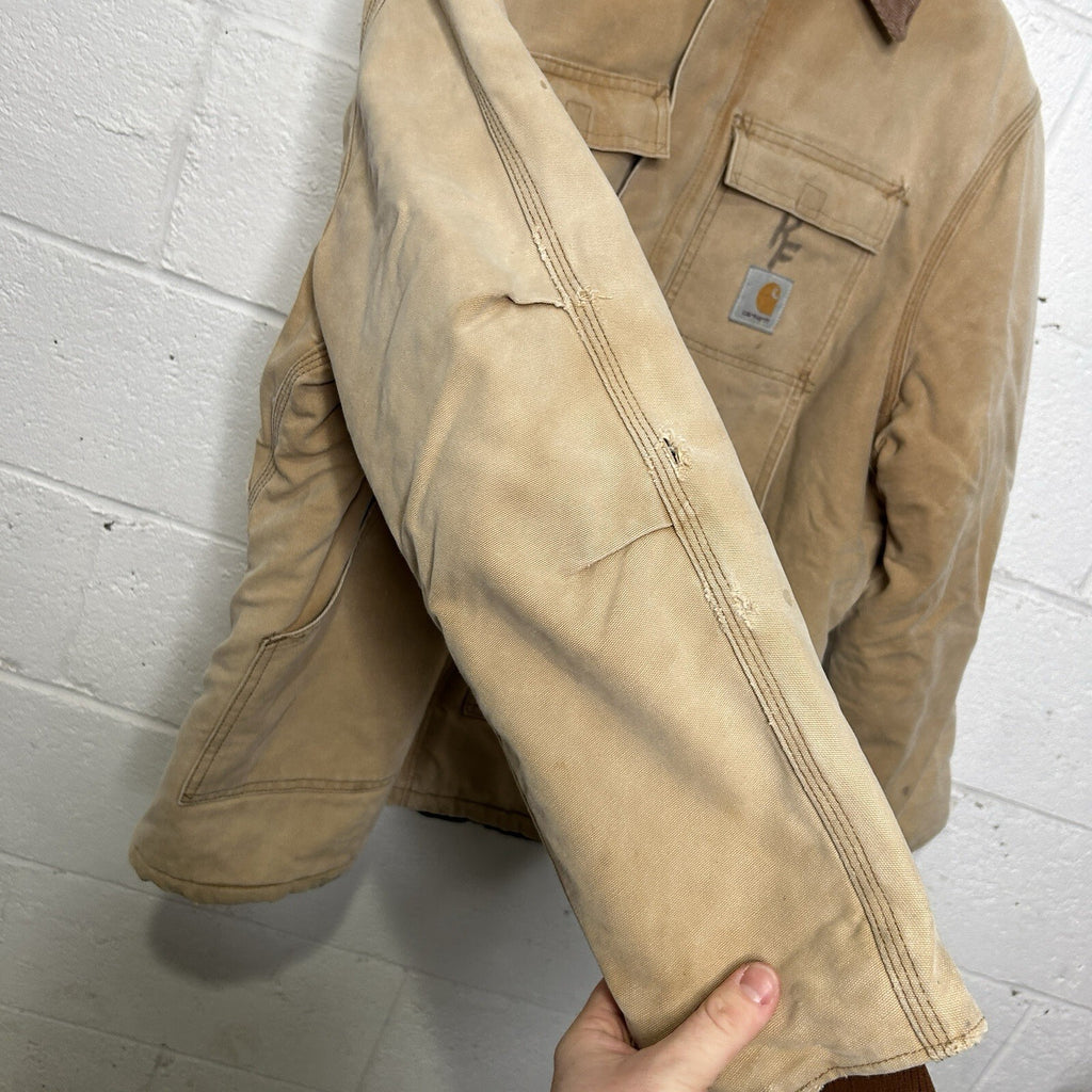 Vintage Carhartt Quilted Artic Jacket “Brown” CQ186 Men’s X-Large