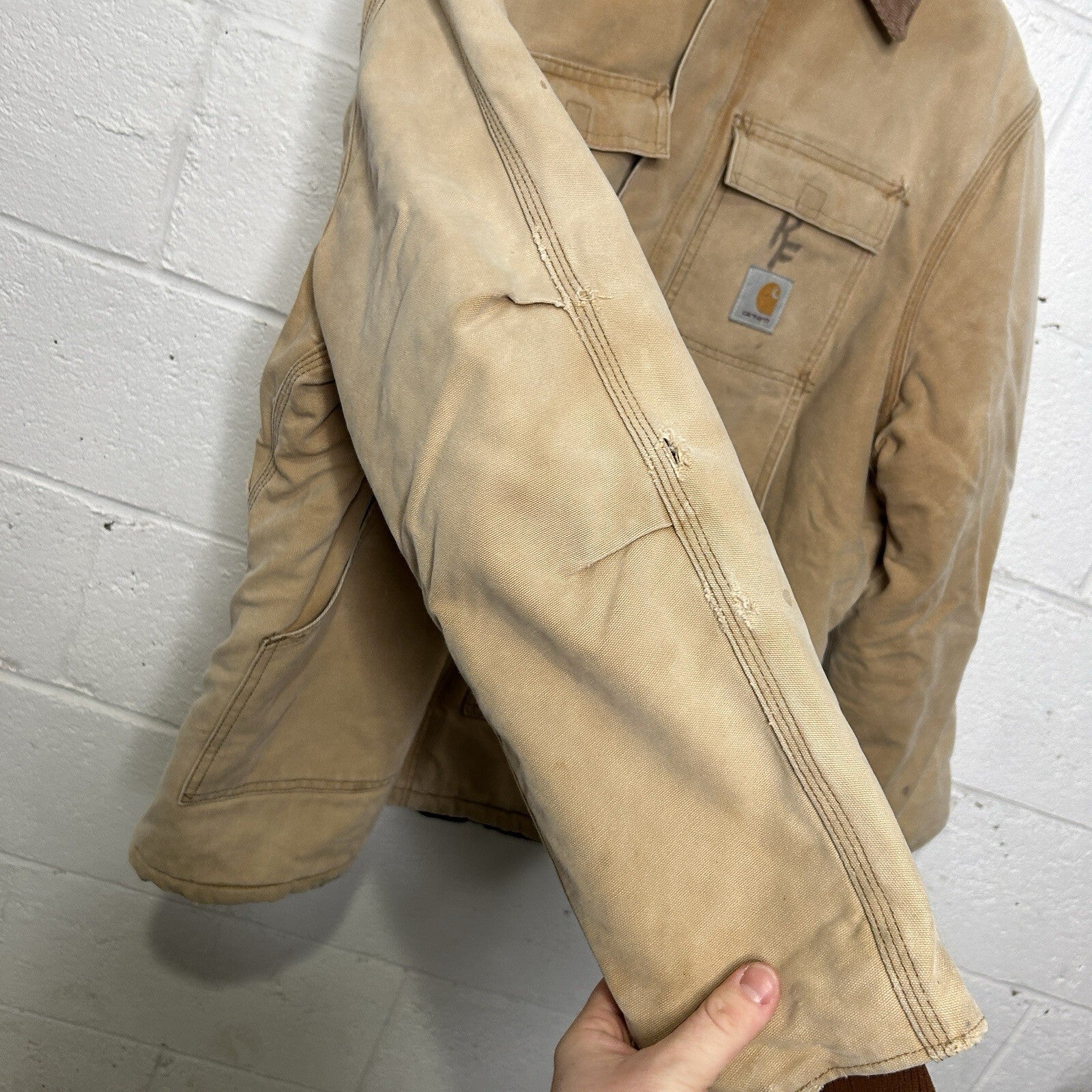 Vintage Carhartt Quilted Artic Jacket “Brown” CQ186 Men’s X-Large