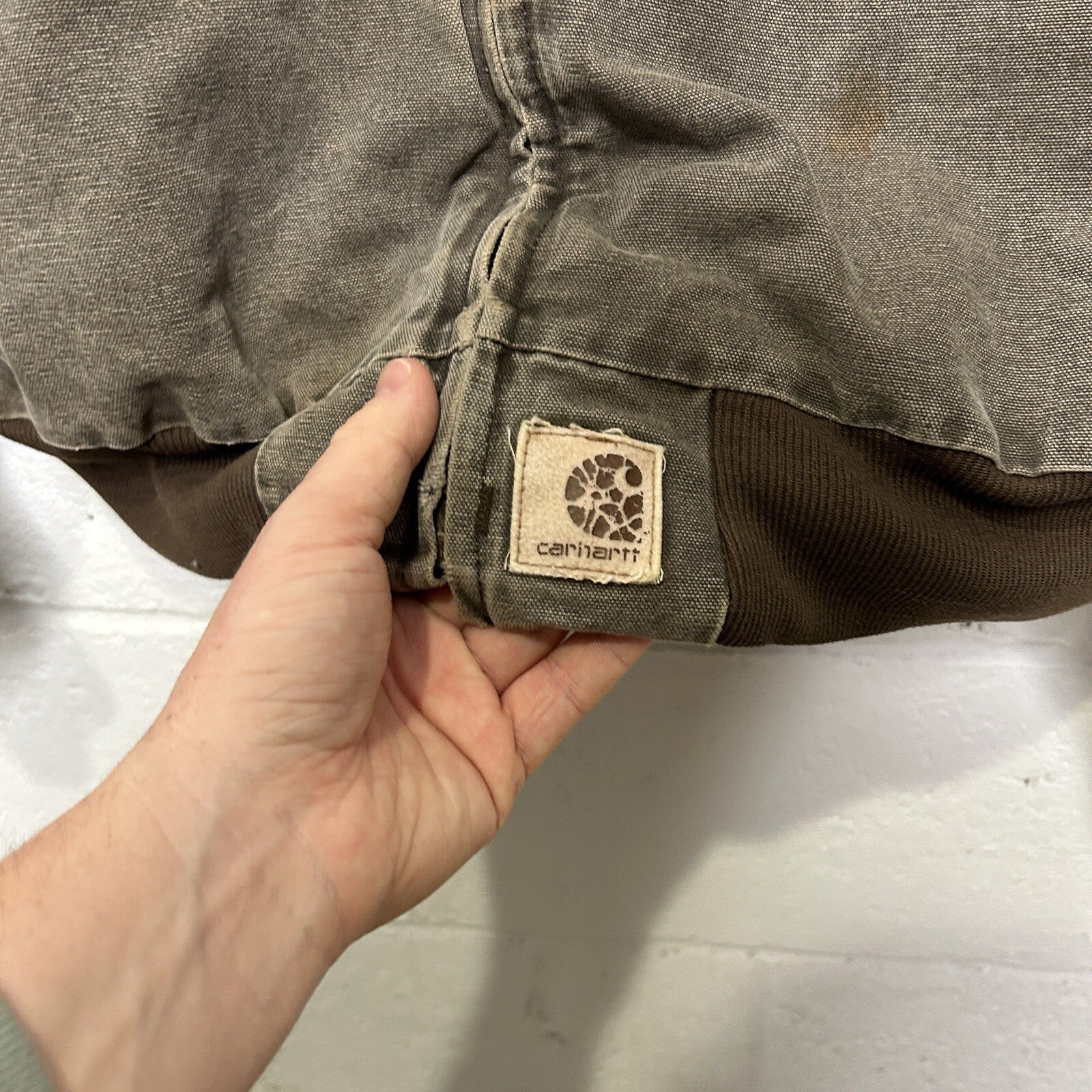 Vintage Carhartt Mesh-Lined Santa Fe Jacket “Chesutnut” J102 CHT Men’s X-Large