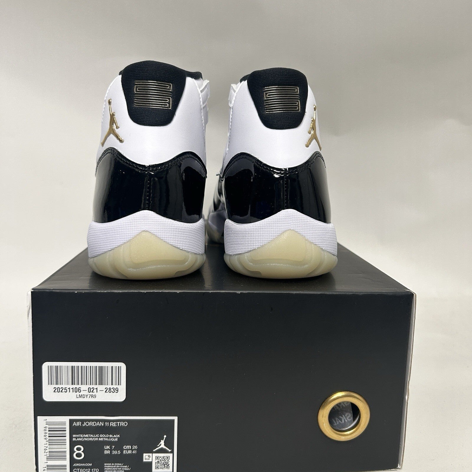 Nike Air Jordan 11 Retro High “Gratitude/Defining Moments DMP” (CT8012-170) New