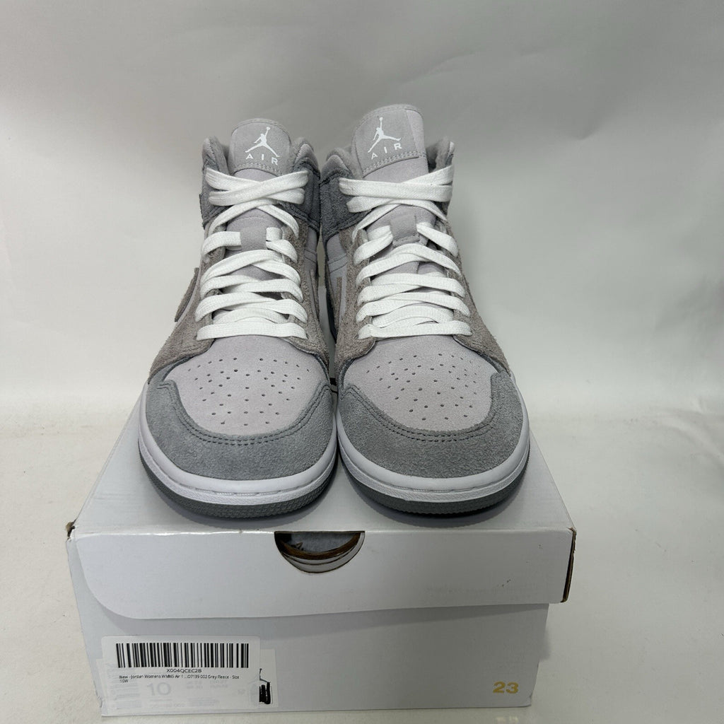 Nike Air Jordan 1 Mid SE WMNS “Particle Grey/Fleece” DO7139-002 Women’s 10 New