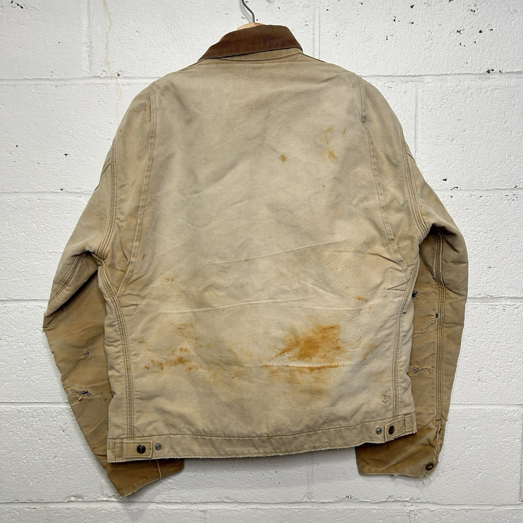 Vintage Carhartt Blanket-Lined Detroit Jacket “Brown” J01 BRN Men’s Large Worn