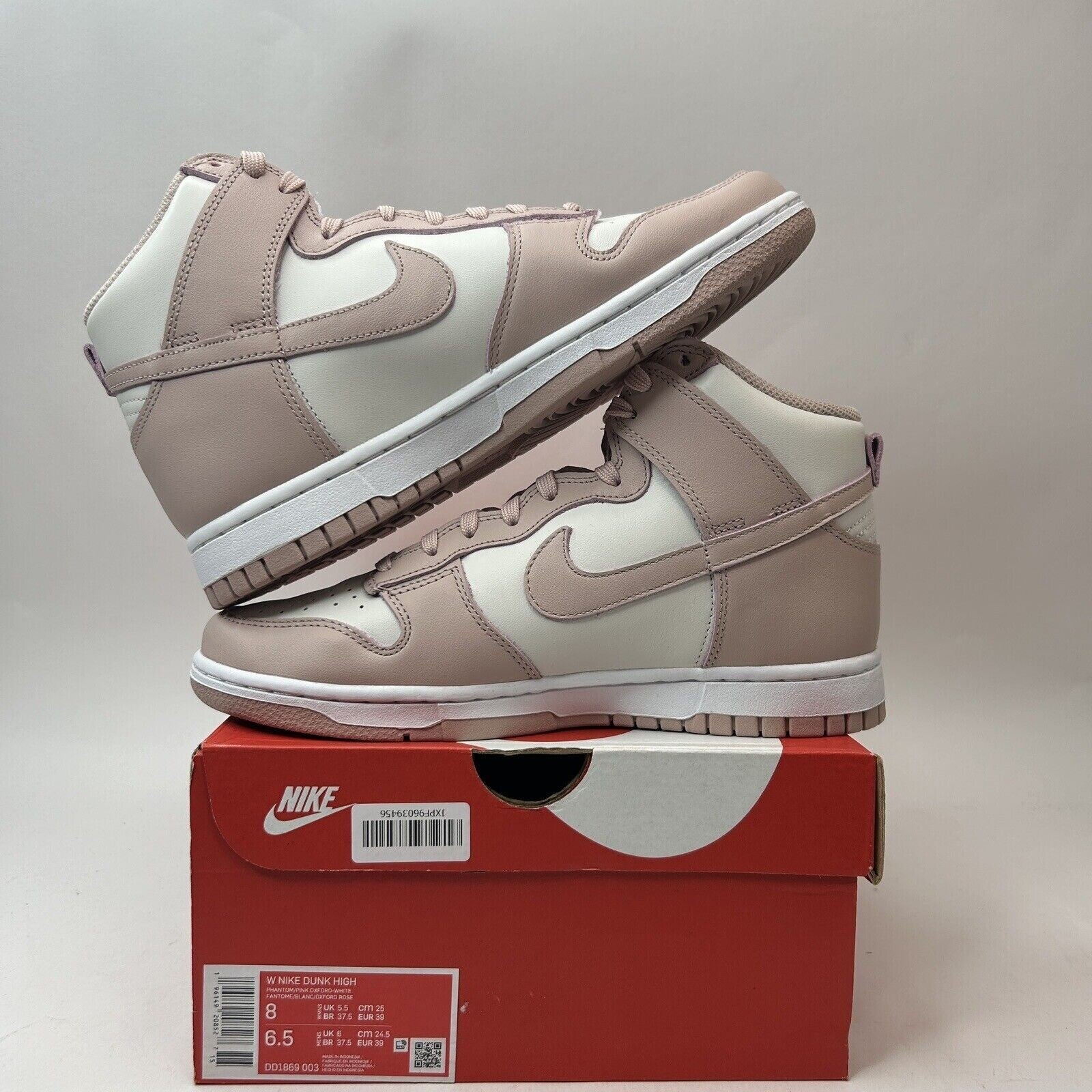 Nike Dunk High WMNS “Pink Oxford” DD1869-003 Women’s 8 New